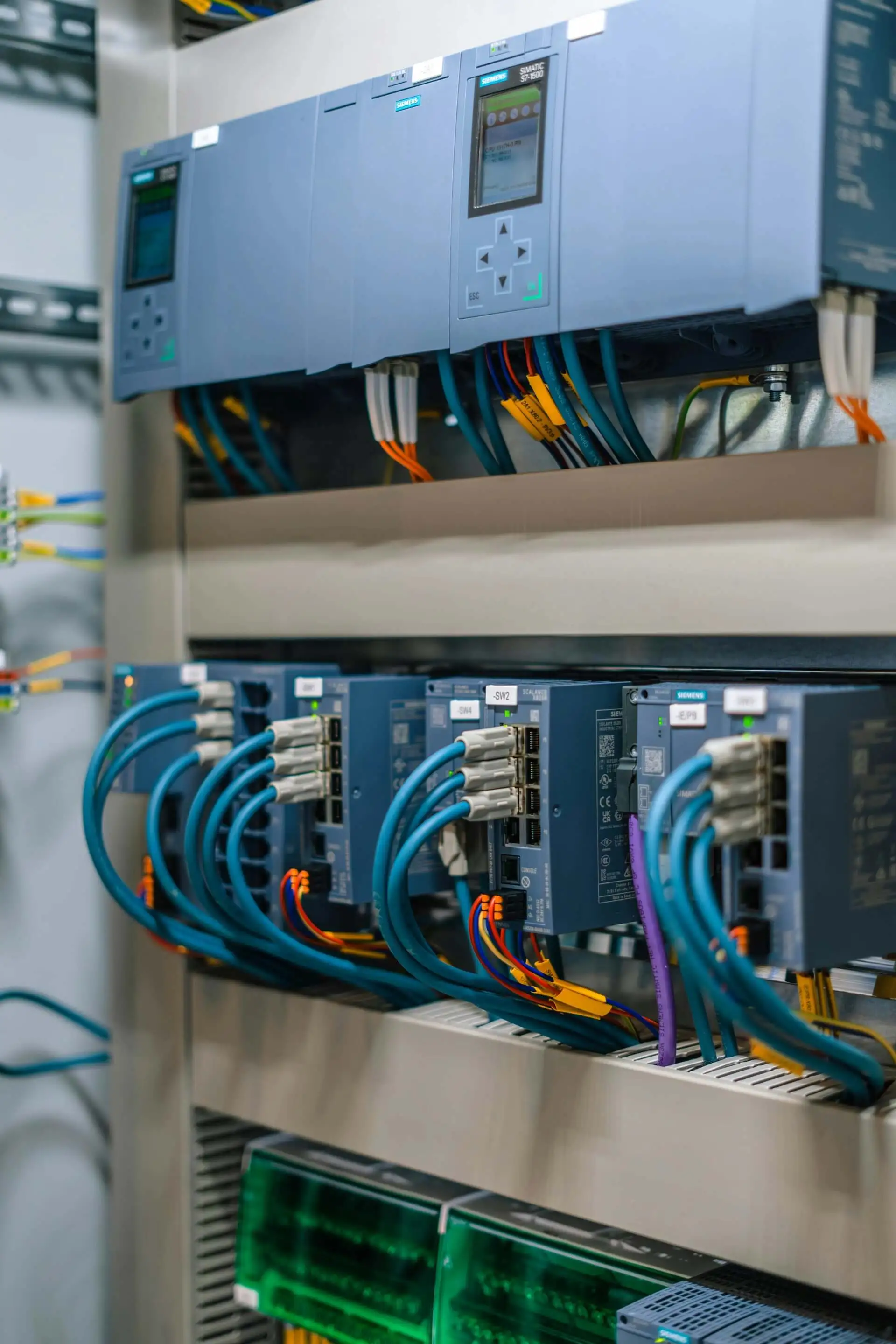 Cablaggio quadro di automazione